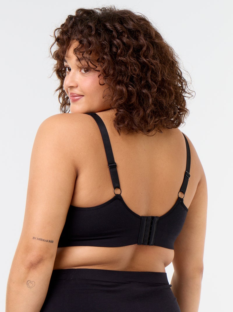 Brassière senza ferretto Nero - Kiabi
