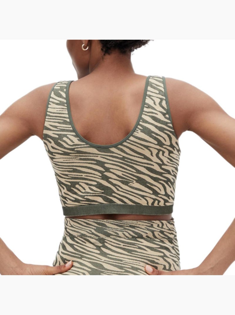 Brassière Sportiva Donna Mamalicious Active Beige - Kiabi