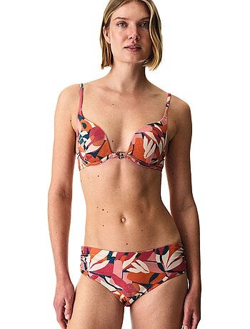 Brayana top bikini push up con paillettes penti