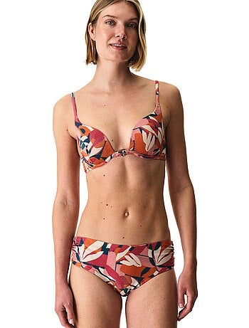 Brayana top bikini push up con paillettes penti