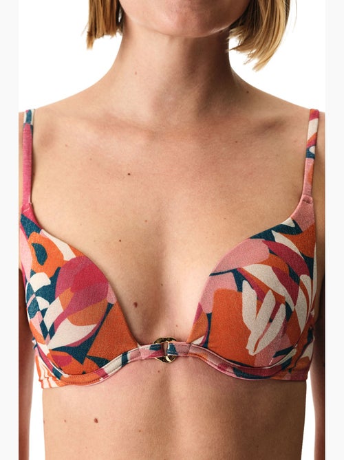 Brayana top bikini push up con paillettes penti - Kiabi Brayana top bikini push up con paillettes penti - Kiabi