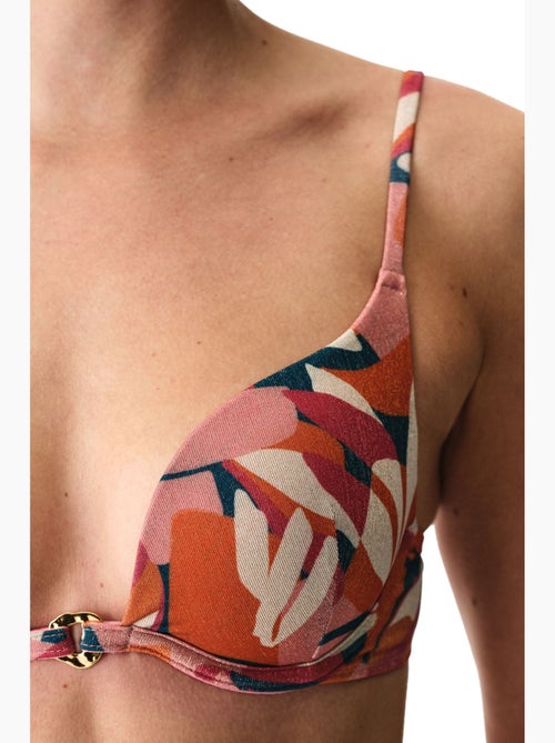 Brayana top bikini push up con paillettes penti - Kiabi Brayana top bikini push up con paillettes penti - Kiabi