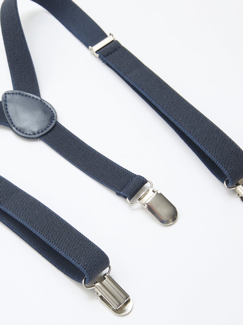 Bretelle elasticizzate unite Blu - Kiabi