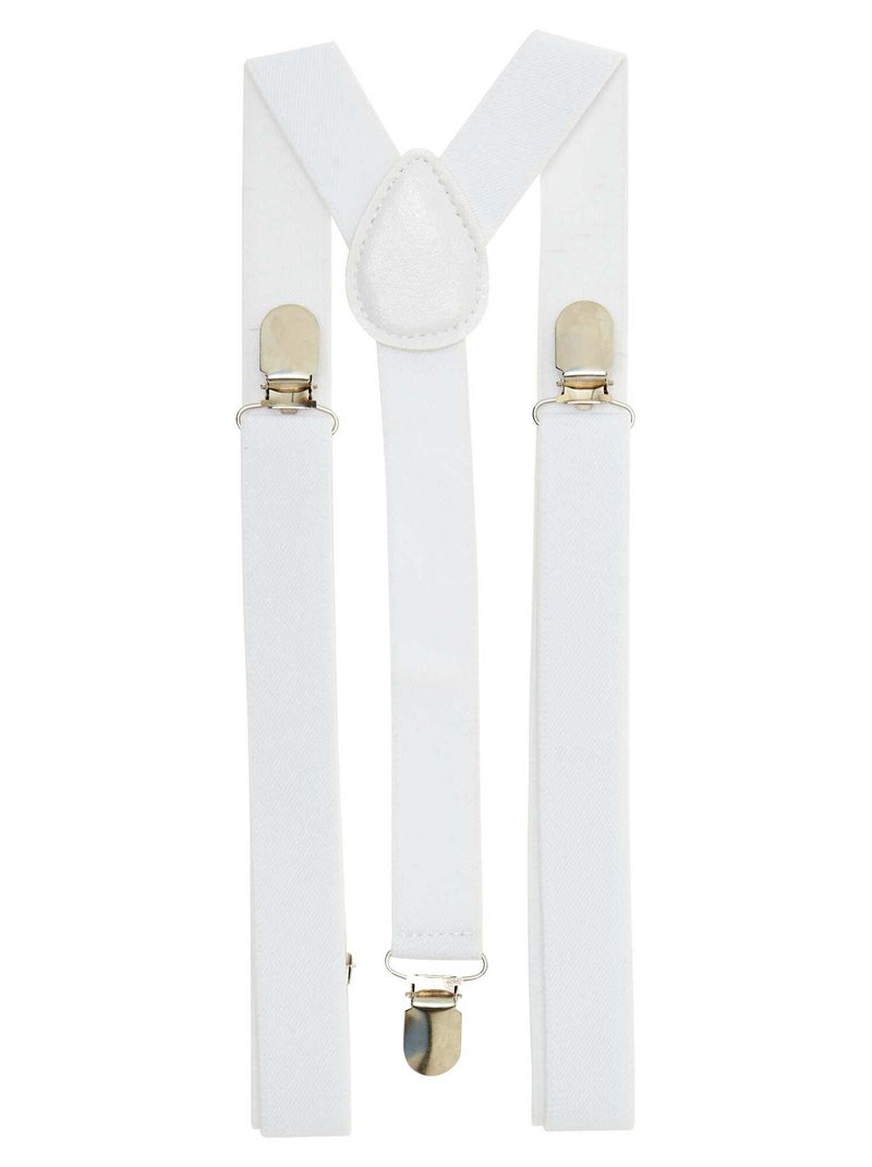 Bretelle tinta unita bianco - Kiabi