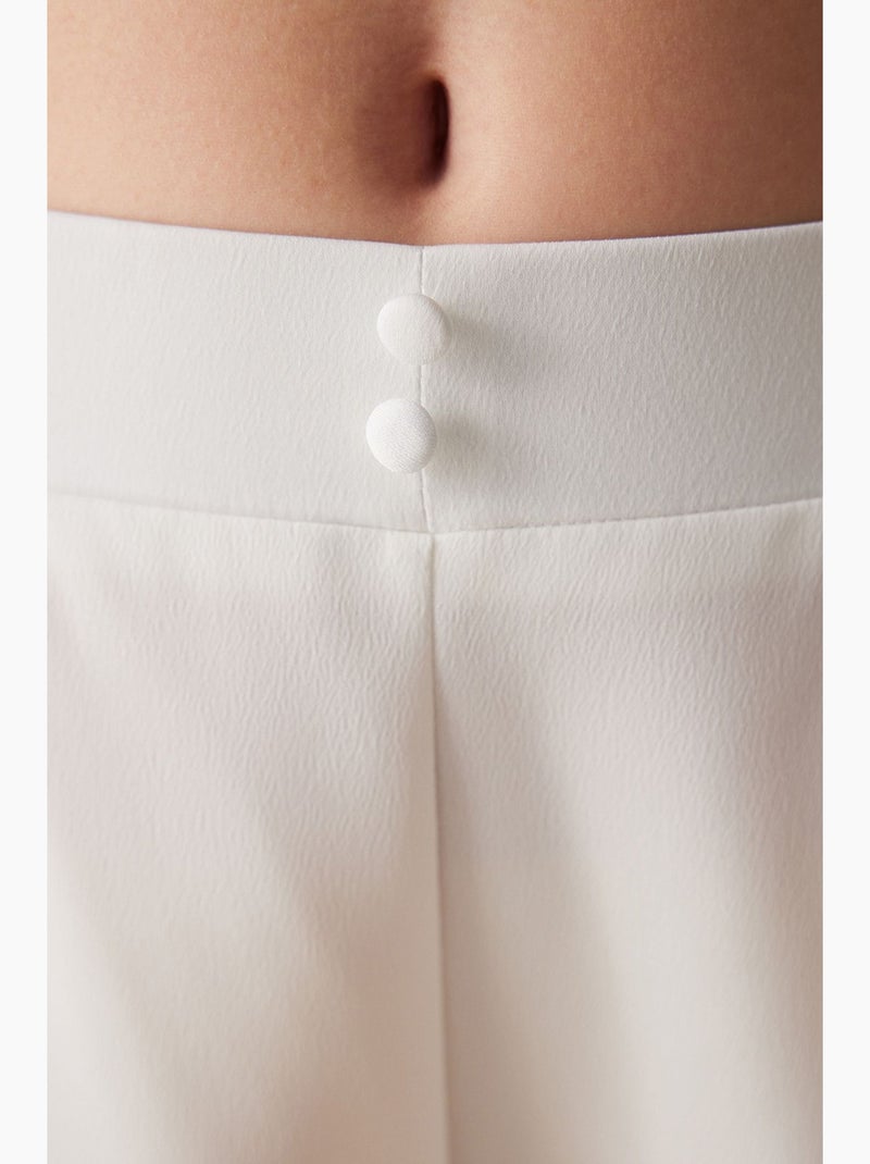 Bridal lacy pantaloncino pigiama in pizzo penti Bianco - Kiabi