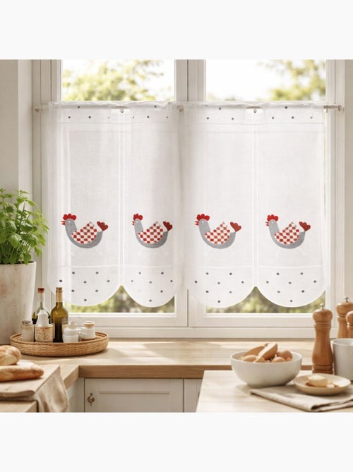 Brise bise con ricami di galline - Kiabi