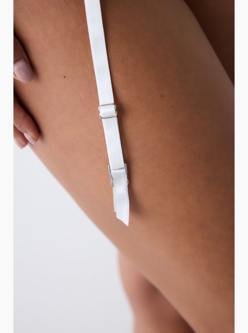 Broderie belt reggicalze penti Bianco - Kiabi