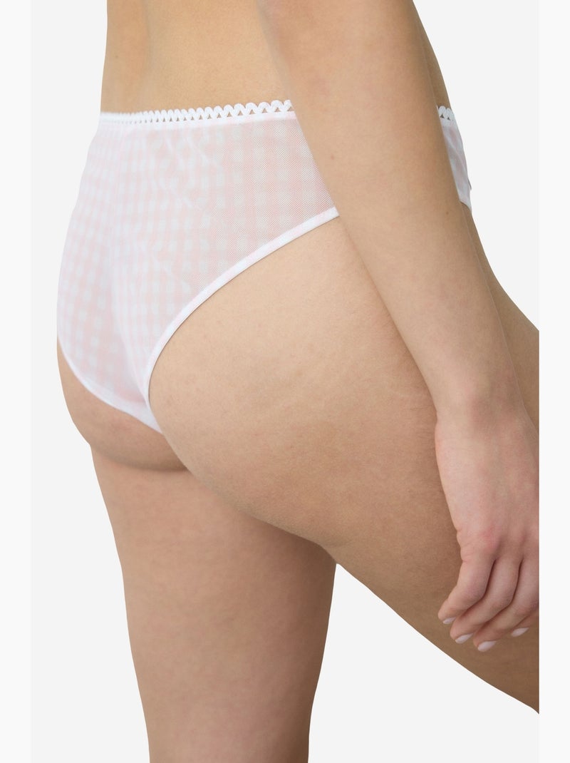 Broderie slip brasiliano penti Rosa pallido - Kiabi