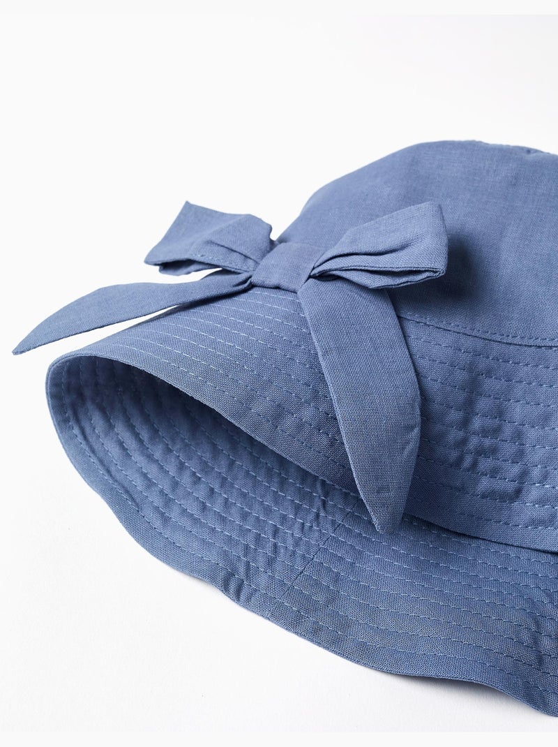 Bucket hat con fiocco applicato Blu Blu - Kiabi