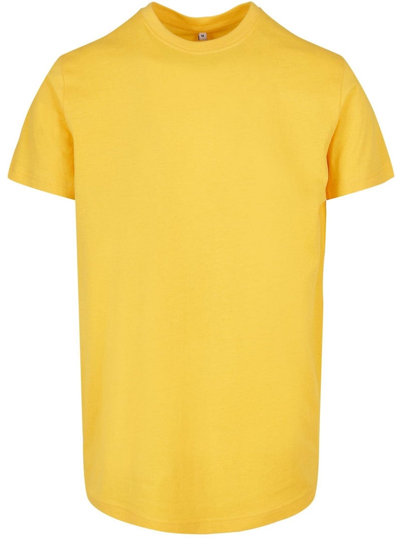Build Your Brand Basic Maglietta Girocollo Uomo Giallo - Kiabi