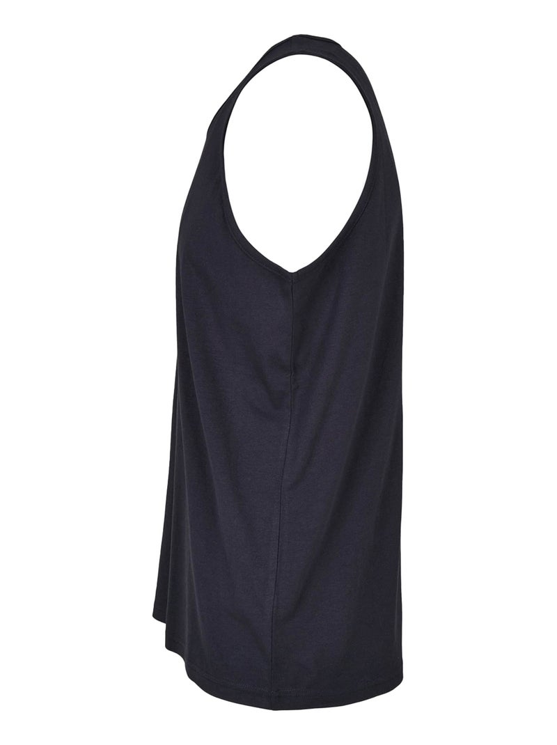 Build Your Brand Canotta Semplice Uomo Blu marino - Kiabi
