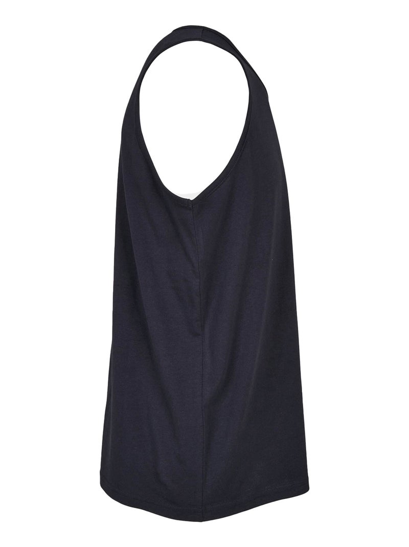 Build Your Brand Canotta Semplice Uomo Blu marino - Kiabi