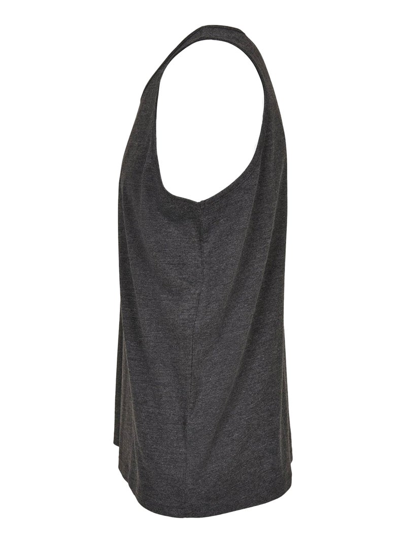Build Your Brand Canotta Semplice Uomo Grigio nero - Kiabi