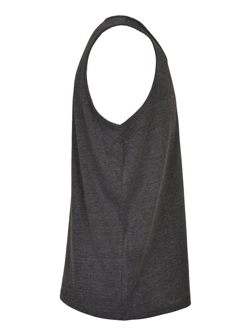 Build Your Brand Canotta Semplice Uomo Grigio nero - Kiabi