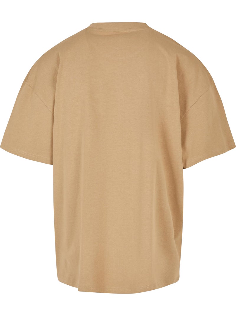 Build Your Brand Maglietta Boxy Cotone Pesante Uomo Beige - Kiabi