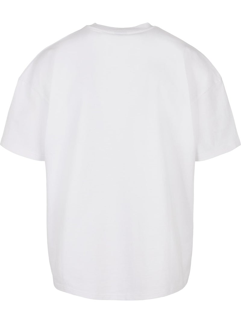 Build Your Brand Maglietta Boxy Cotone Pesante Uomo Bianco - Kiabi