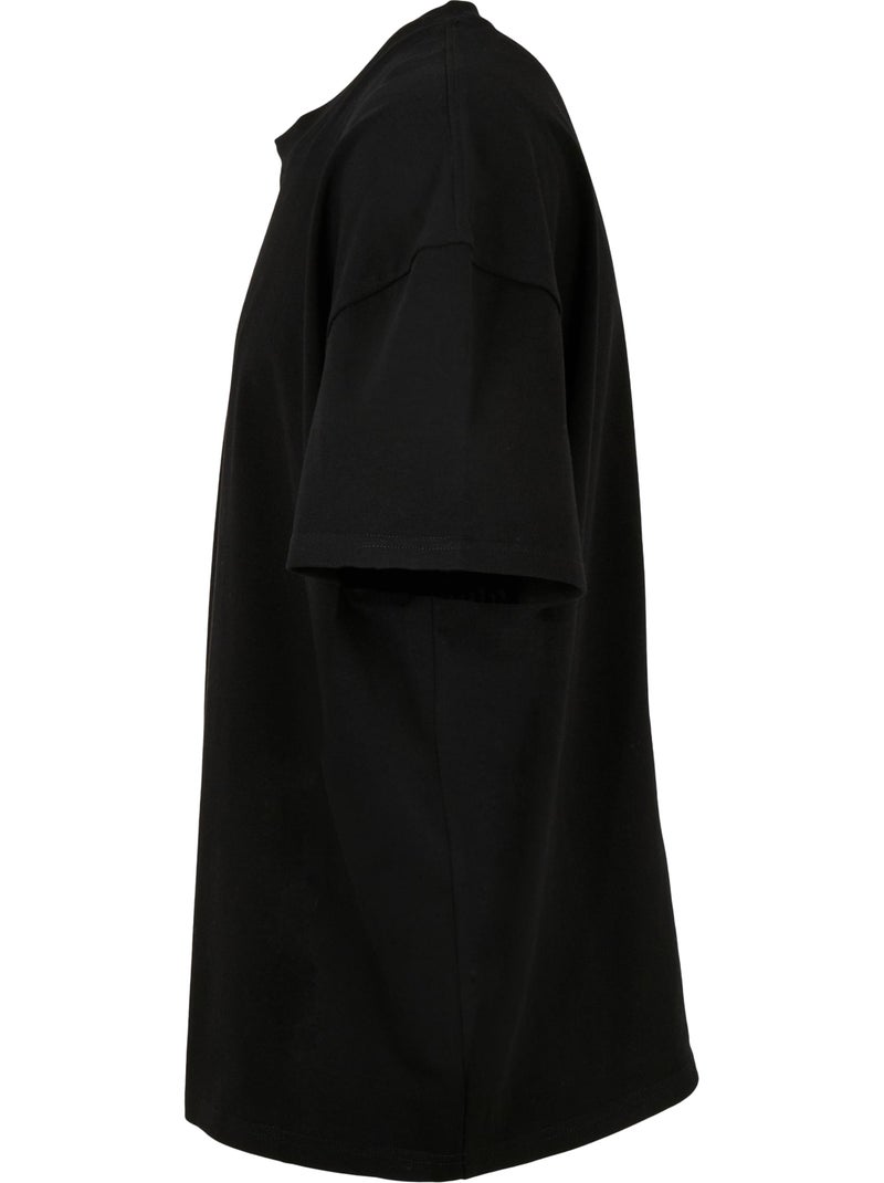 Build Your Brand Maglietta Boxy Cotone Pesante Uomo Nero - Kiabi
