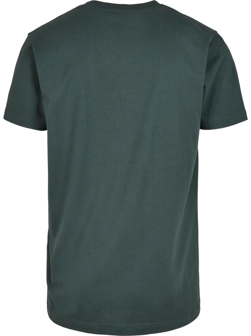 Build Your Brand Maglietta Girocollo Uomo Verde scuro - Kiabi