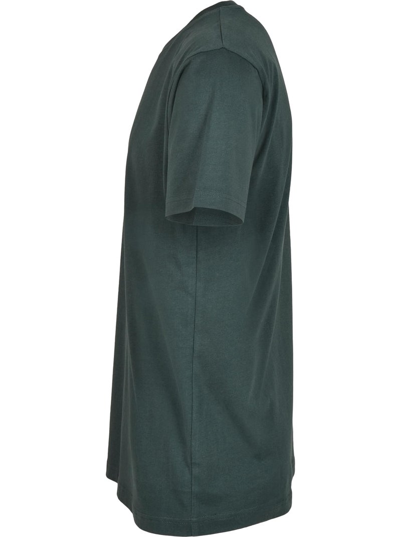 Build Your Brand Maglietta Girocollo Uomo Verde scuro - Kiabi