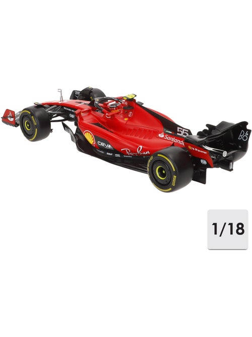 Burago auto 1:18 ferrari sf-23 carlos sainz f1 2023 - Kiabi