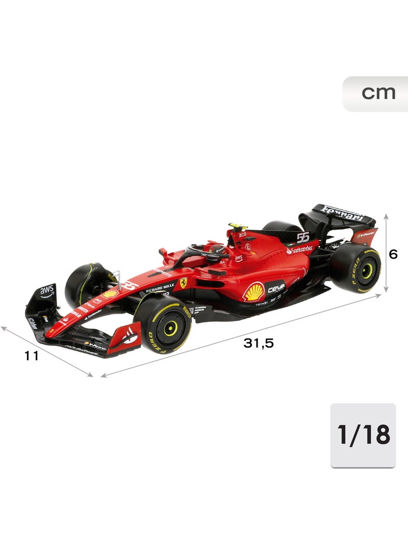 Burago auto 1:18 ferrari sf-23 carlos sainz f1 2023 N/D - Kiabi