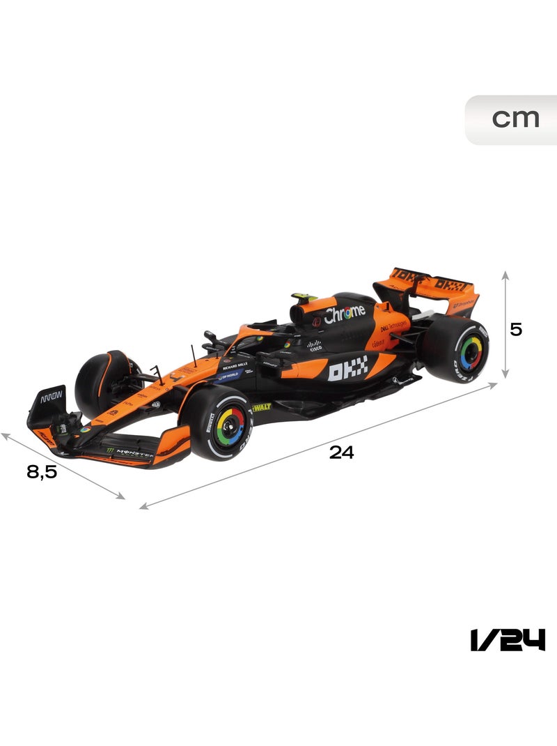 Burago auto 1:24 mclaren mcl38 lando norris f1 2024 N/D - Kiabi