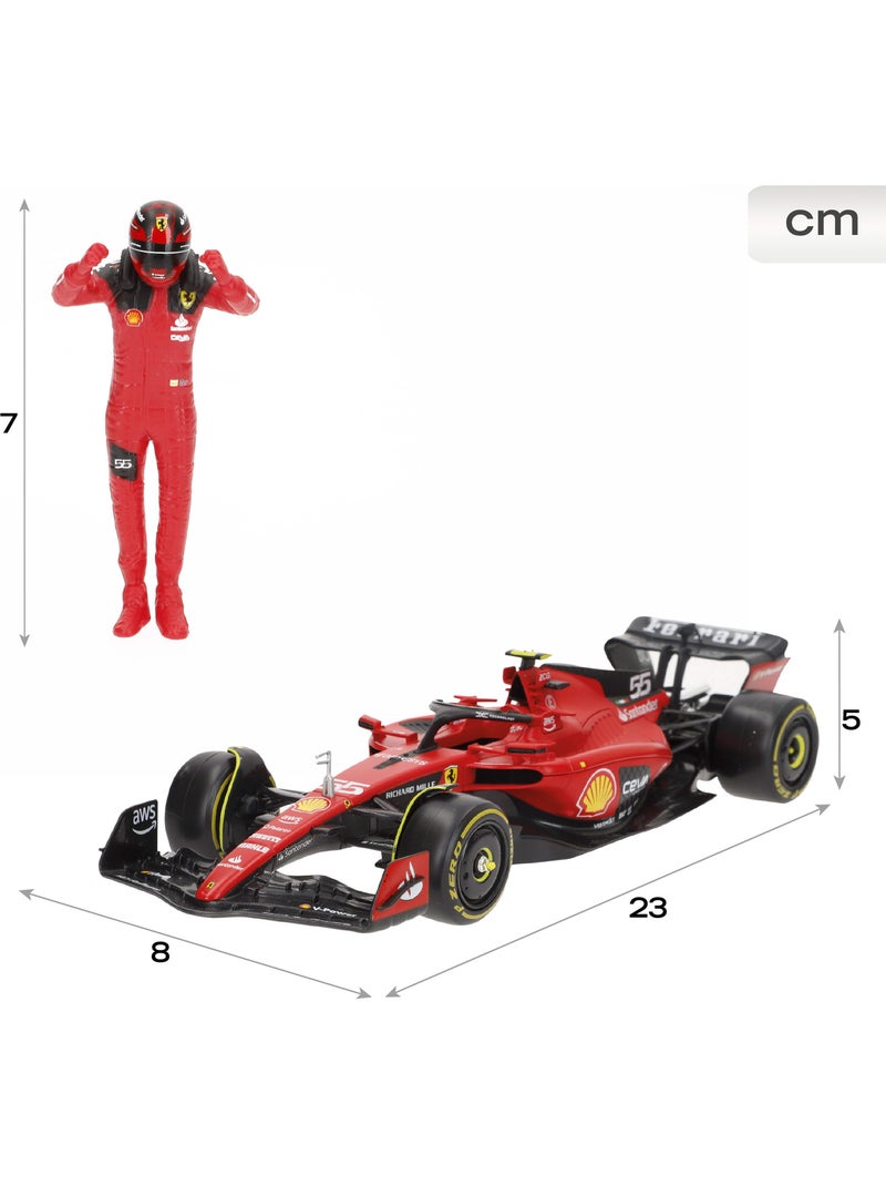 Burago car 1:24 ferrari racing sf-23 sainz f1 2023 N/D - Kiabi