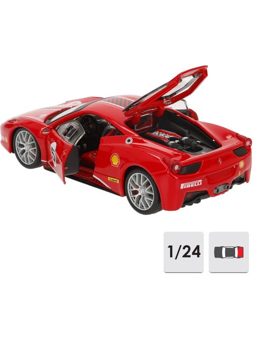 Burago ferrari 458 challenge modello auto nº5 1:24 - Kiabi