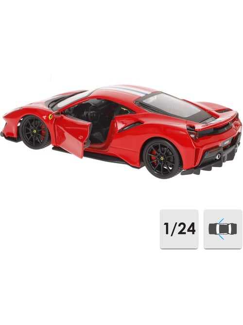 Burago ferrari 488 track car model 1:24 - Kiabi