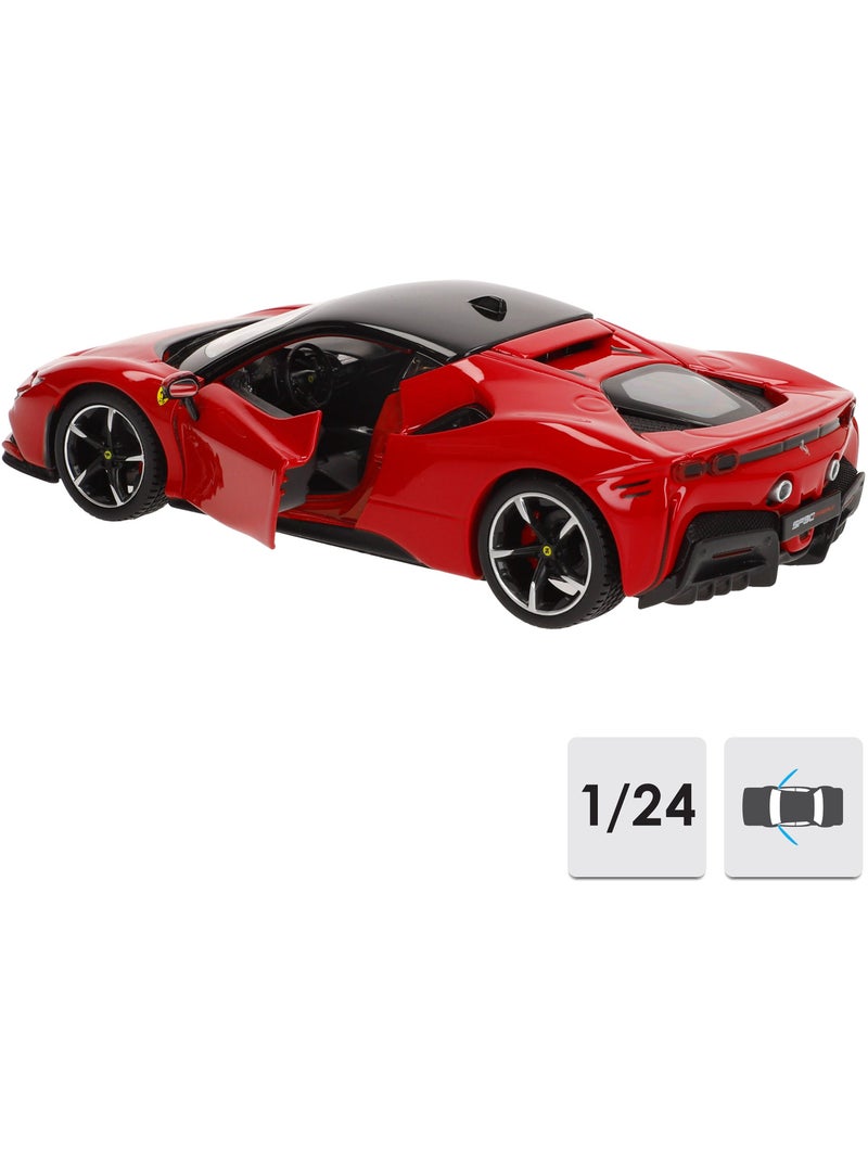 Burago ferrari sf90 stradale modellino auto 1:24 N/D - Kiabi