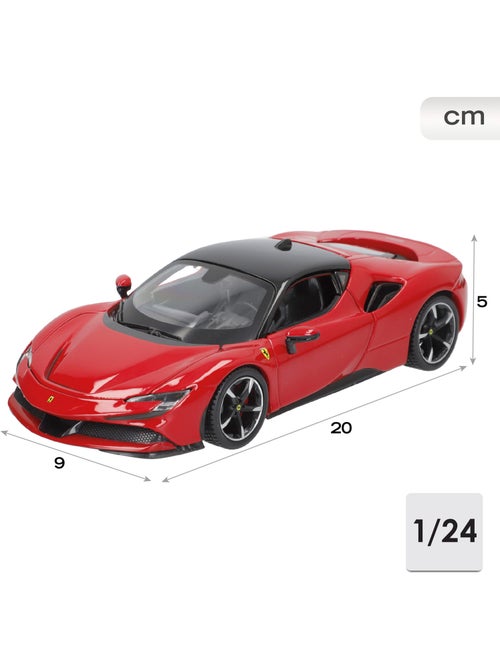 Burago ferrari sf90 stradale modellino auto 1:24 - Kiabi