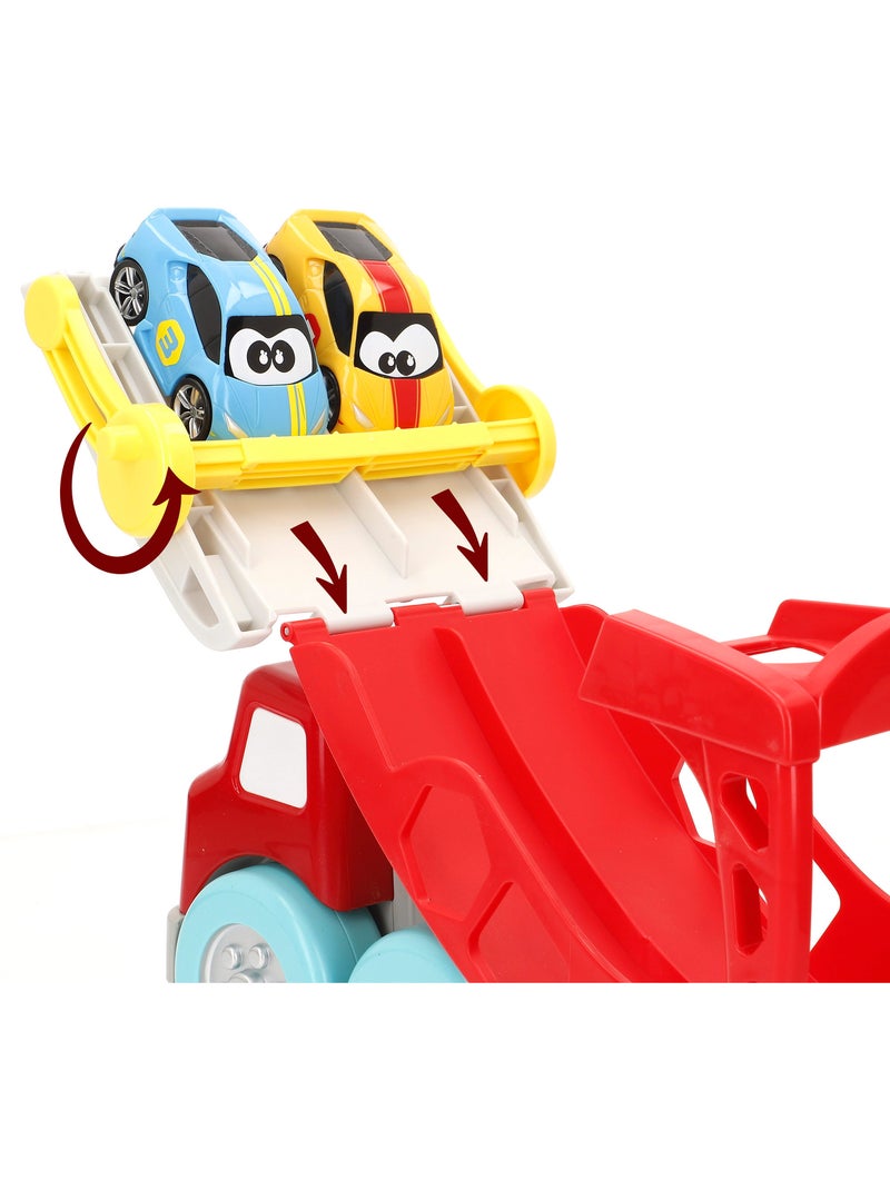 Burago junior interactive truck con auto lamborghini e accessori N/D - Kiabi