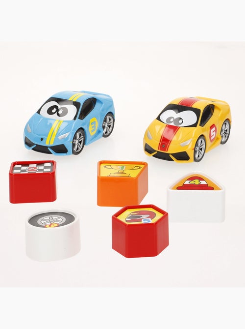 Burago junior interactive truck con auto lamborghini e accessori - Kiabi Burago junior interactive truck con auto lamborghini e accessori - Kiabi