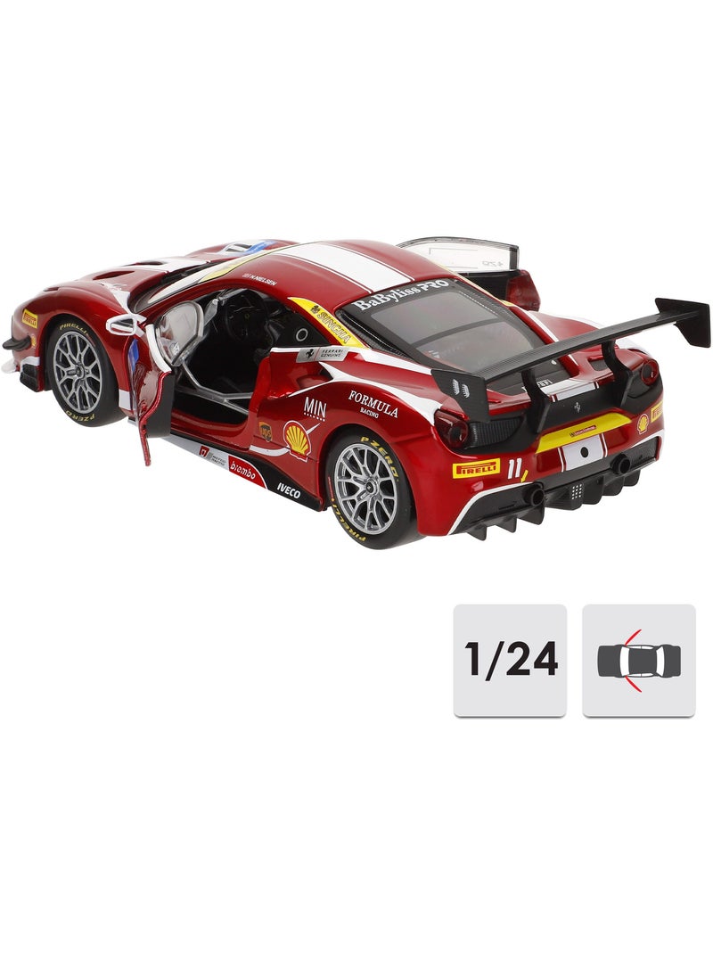 Burago model car ferrari 488 challenge #11 1:24 N/D - Kiabi