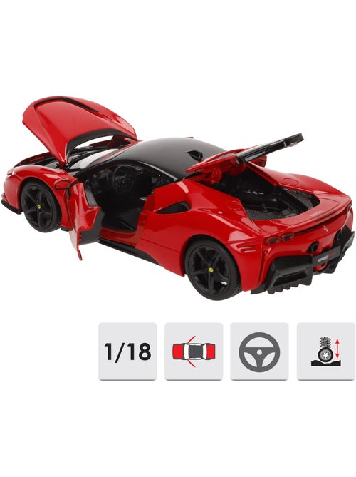 Burago modellino auto ferrari sf90 stradale 1:18 - Kiabi
