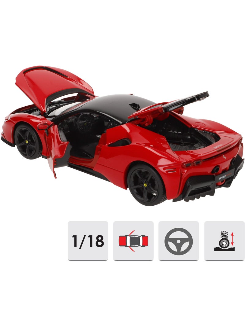 Burago modellino auto ferrari sf90 stradale 1:18 N/D - Kiabi