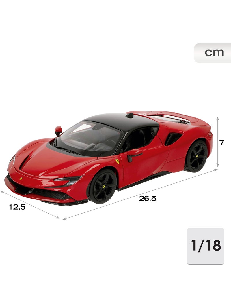 Burago modellino auto ferrari sf90 stradale 1:18 N/D - Kiabi