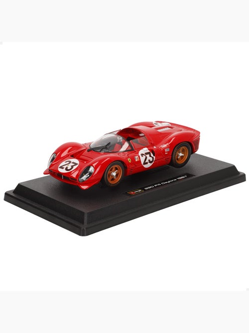 Burago modello auto ferrari 330 p4 daytona #23 1:24 - Kiabi