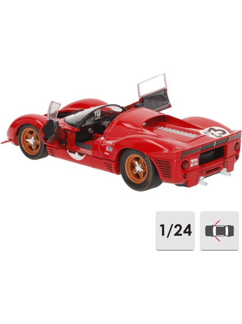 Burago modello auto ferrari 330 p4 daytona #23 1:24 - Kiabi