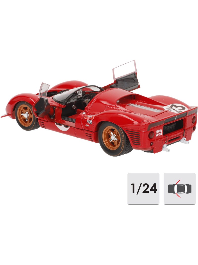 Burago modello auto ferrari 330 p4 daytona #23 1:24 N/D - Kiabi