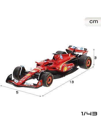 Burago set 2 auto 1:43 ferrari sf-24 sainz e leclerc f1 2024