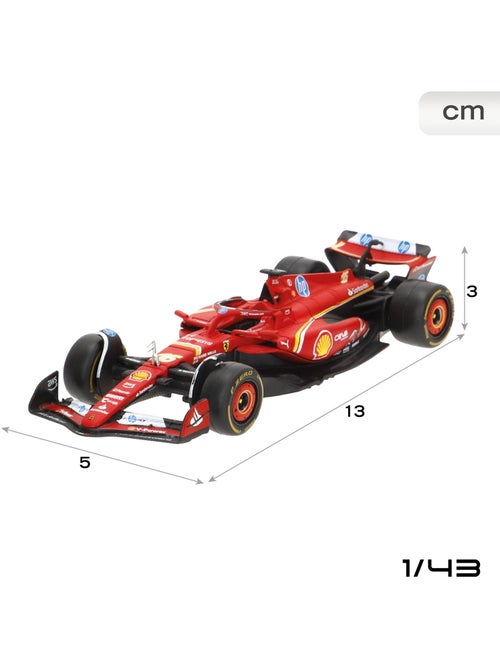 Burago set 2 auto 1:43 ferrari sf-24 sainz e leclerc f1 2024 - Kiabi