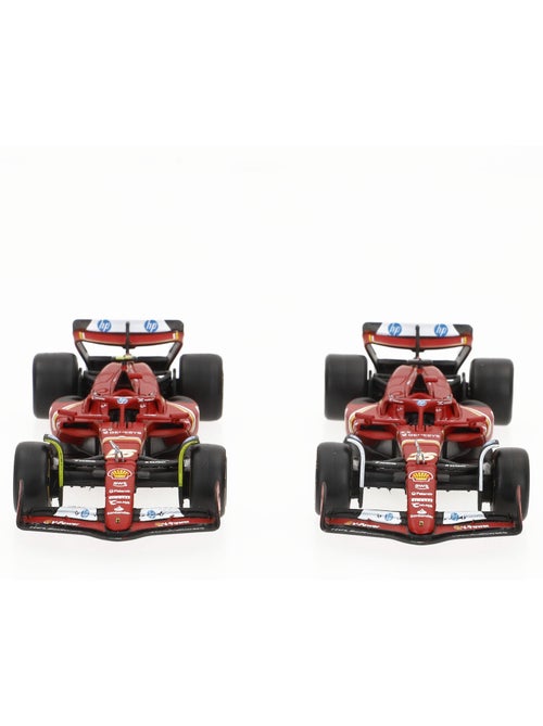 Burago set 2 auto 1:43 ferrari sf-24 sainz e leclerc f1 2024 - Kiabi