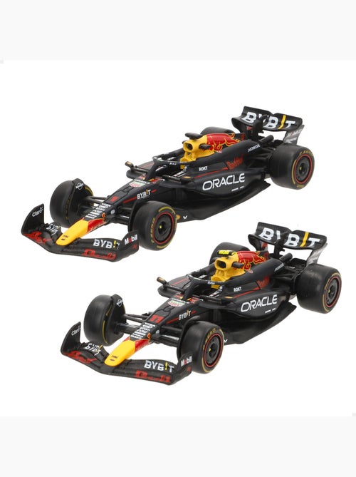 Burago set 2 vetture 1:43 oracle red bull rb20 max verstappen e sergio pérez f1 2024 - Kiabi