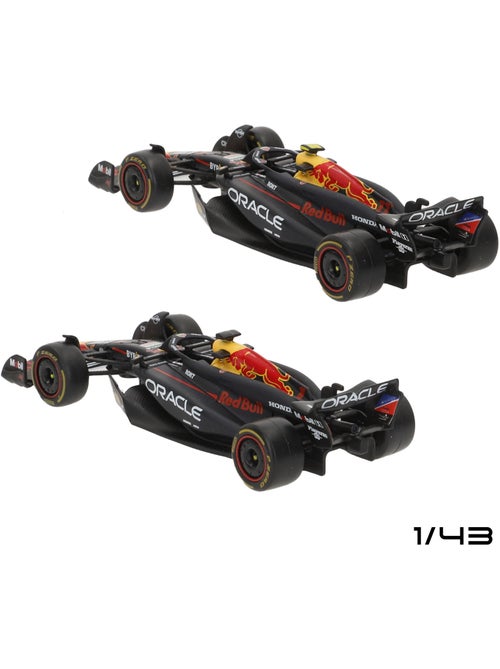 Burago set 2 vetture 1:43 oracle red bull rb20 max verstappen e sergio pérez f1 2024 - Kiabi