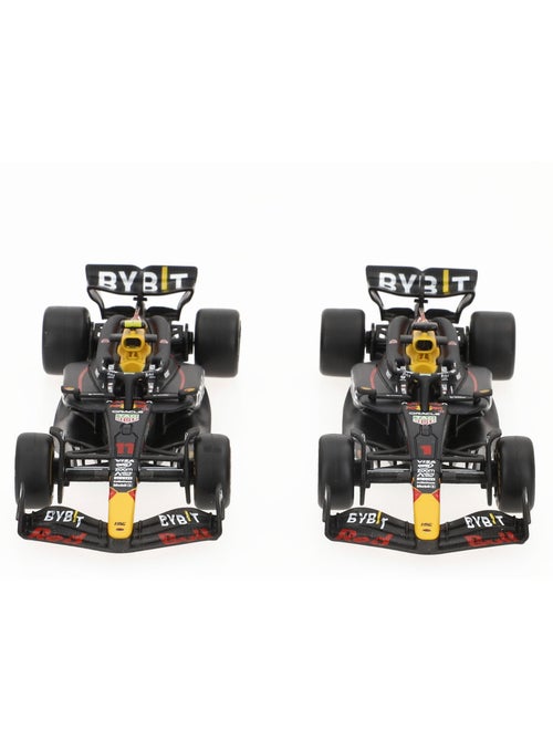 Burago set 2 vetture 1:43 oracle red bull rb20 max verstappen e sergio pérez f1 2024 - Kiabi