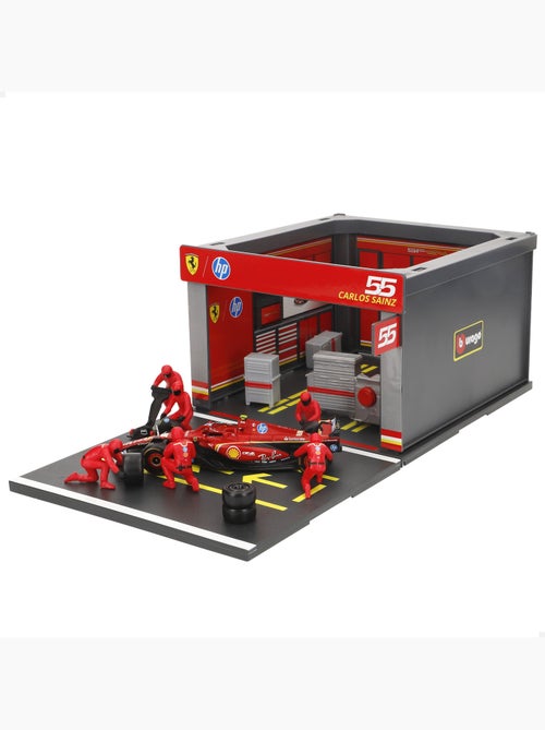 Burago set box ferrari sf23 f1 2023 carlos sainz 1:43 - Kiabi