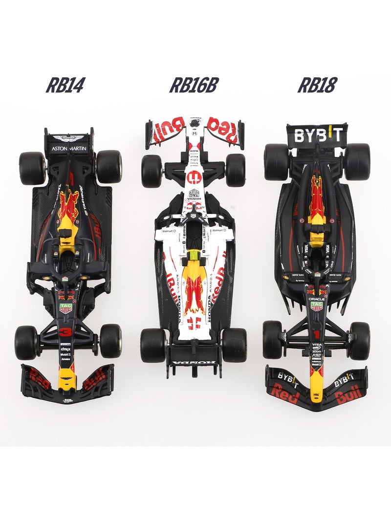 Burago set di 7 auto da collezione f1 red bull in scala 1:43 con espositore N/D - Kiabi