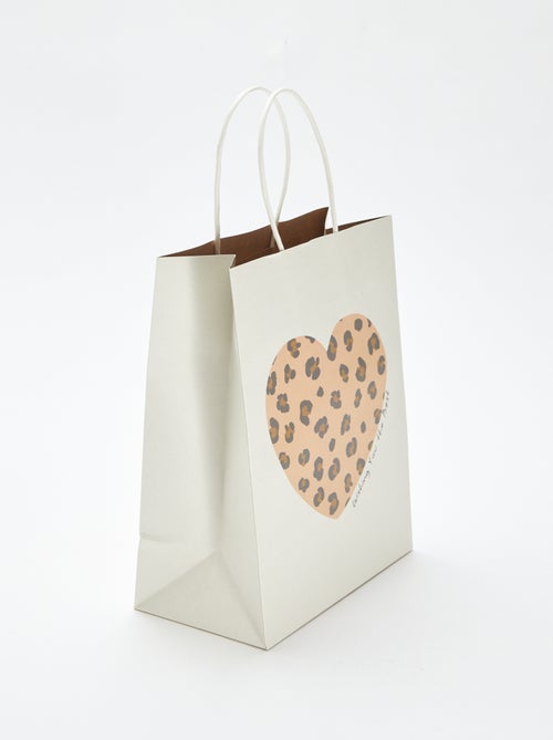 Busta regalo con 'cuore' stampato - Kiabi