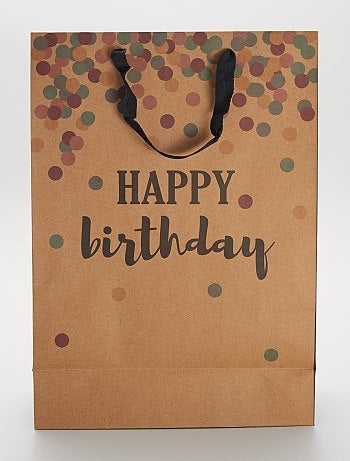 Busta regalo 'Happy Birthday' - Kiabi